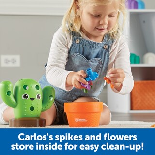 Foto 2 | Recursos De Aprendizaje Juguetes Didácticos Carlos The Pop & Count Cactus Para Niños Pequeños - Venta Internacional.