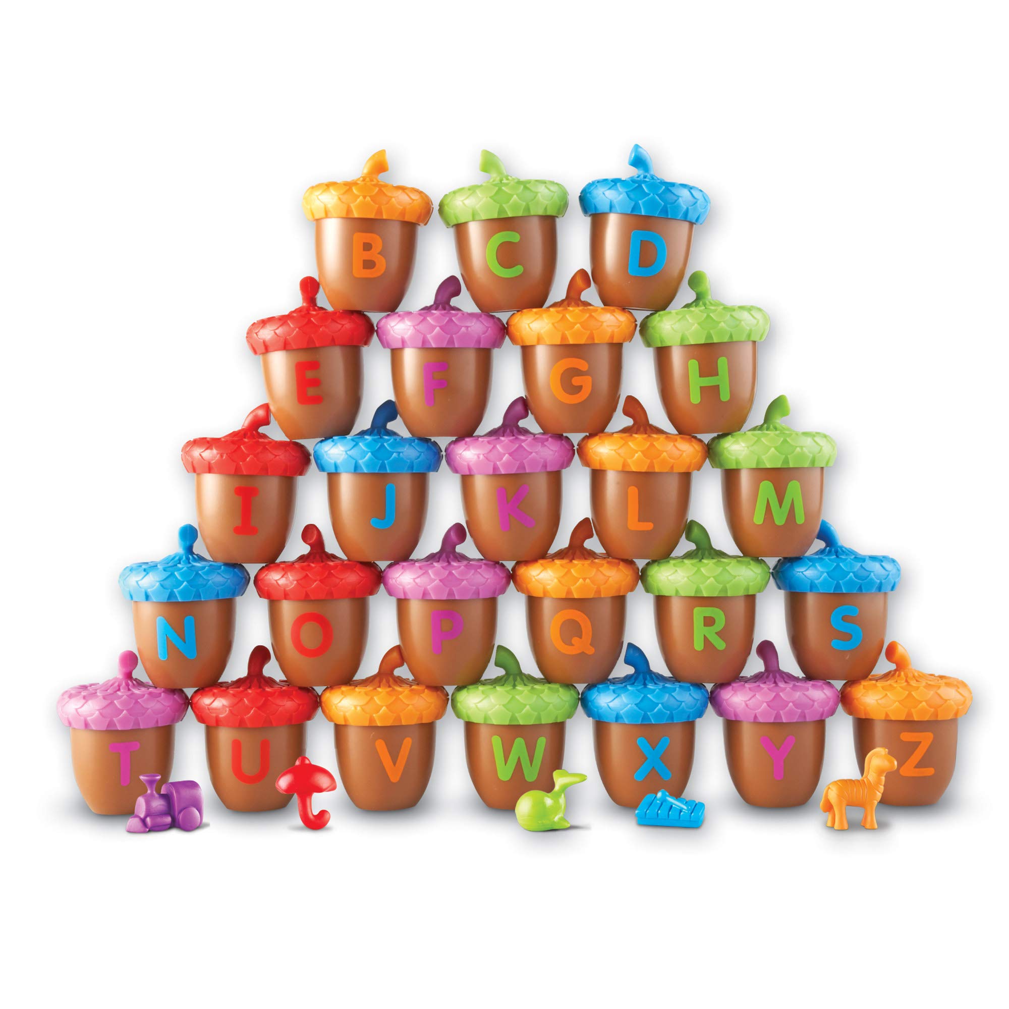 Set De Actividades Learning Resources Alphabet Acorns, 78 Piezas - Venta Internacional.