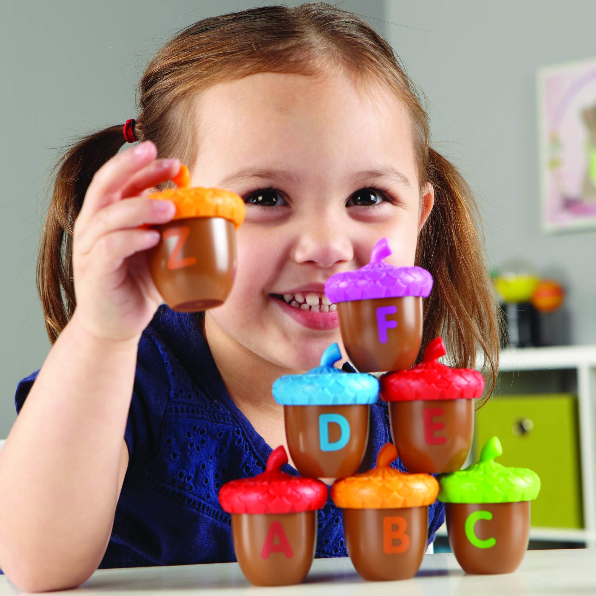 Foto 3 pulgar | Set De Actividades Learning Resources Alphabet Acorns, 78 Piezas - Venta Internacional.