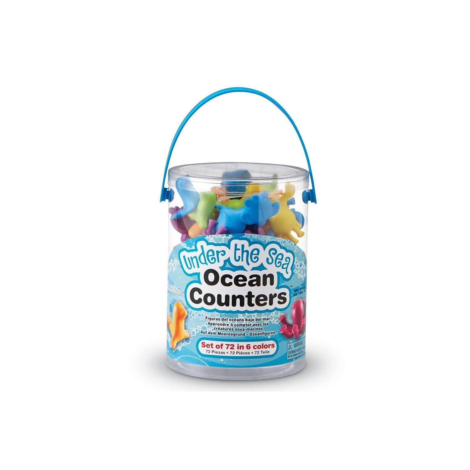Foto 4 pulgar | Counting Toys Learning Resources Under The Sea Ocean, 72 Unidades - Venta Internacional.
