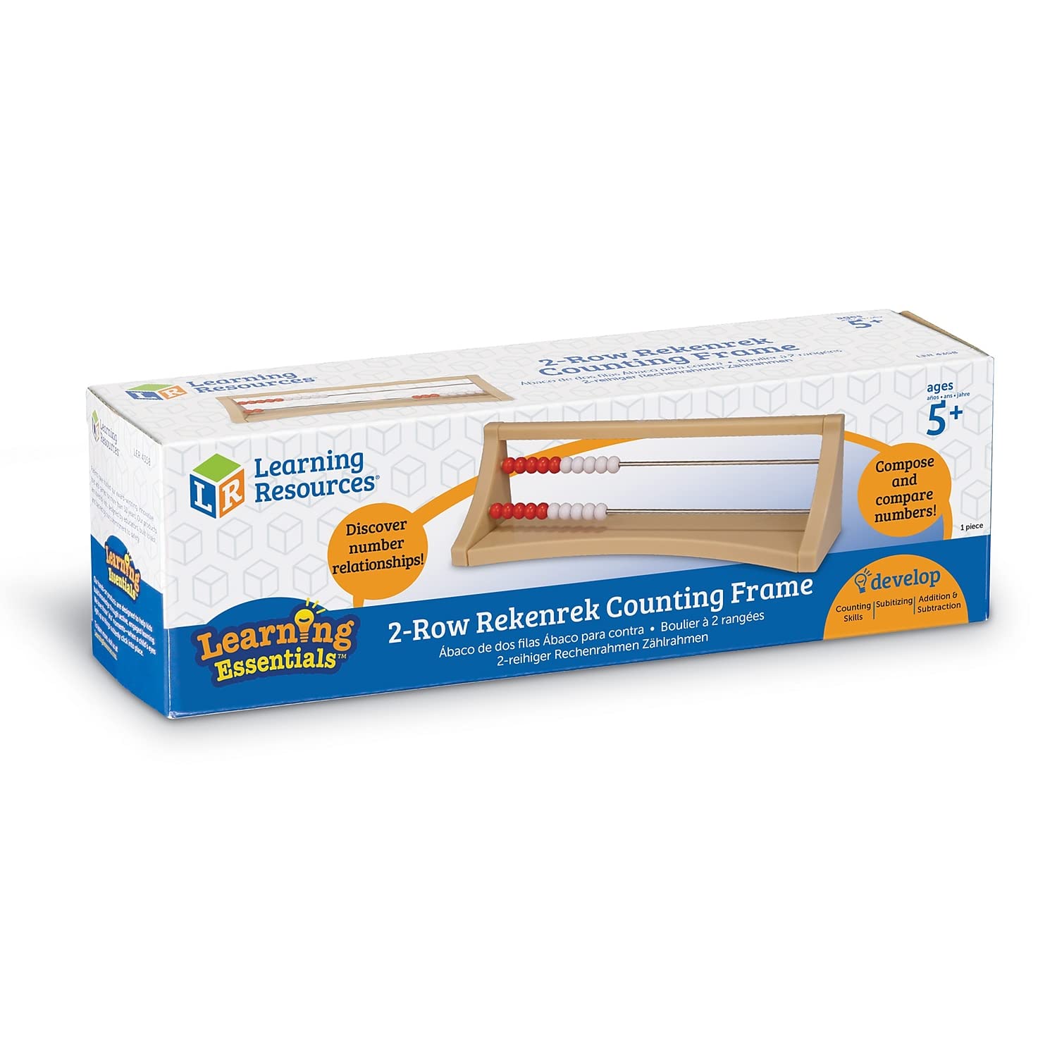 Foto 4 | Counting Frame Learning Resources Rekenrek 2 Filas O Más De 5 Años - Venta Internacional.