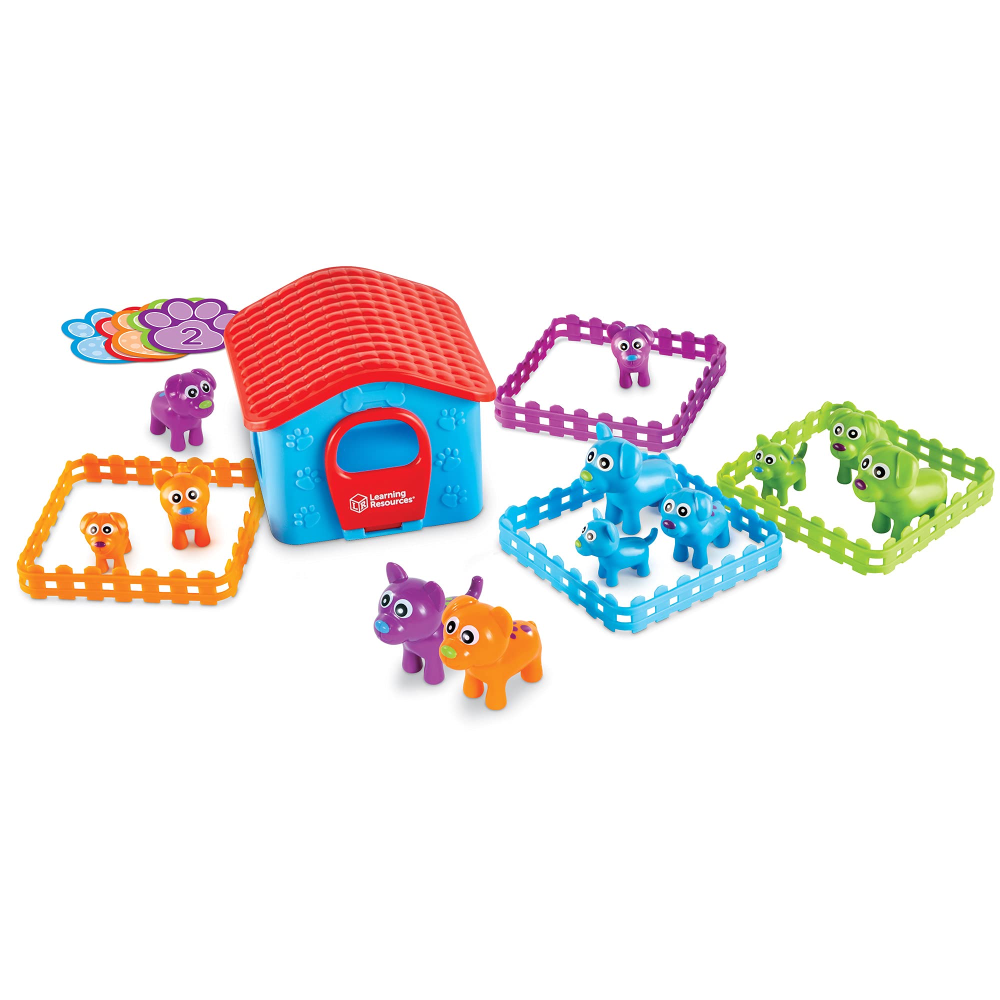 Foto 8 pulgar | Cómo Clasificar Y Combinar Juguetes Recursos De Aprendizaje Sort-'em-up Pups - Venta Internacional.