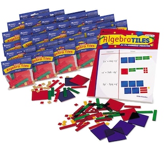 Foto 1 | Recursos De Aprendizaje Del Conjunto De Clases Algebra Tile Para 30 Estudiantes - Venta Internacional.