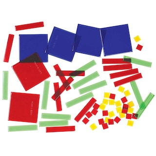 Foto 2 | Recursos De Aprendizaje Del Conjunto De Clases Algebra Tile Para 30 Estudiantes - Venta Internacional.