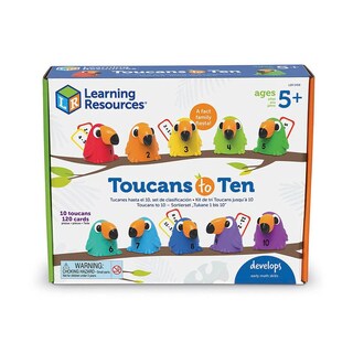 Foto 3 | Juego De Clasificación Tucans To 10 Toy Learning Resources Para Más De 5 Años - Venta Internacional.