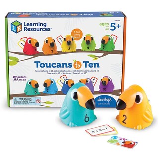 Foto 4 | Juego De Clasificación Tucans To 10 Toy Learning Resources Para Más De 5 Años - Venta Internacional.