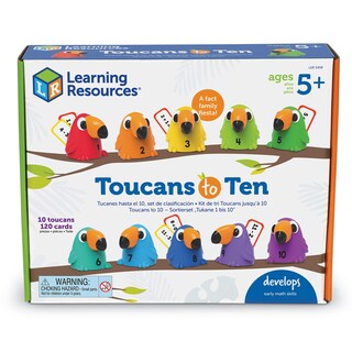 Foto 5 | Juego De Clasificación Tucans To 10 Toy Learning Resources Para Más De 5 Años - Venta Internacional.