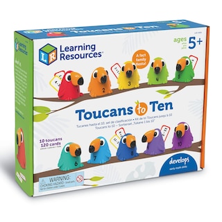 Foto 6 | Juego De Clasificación Tucans To 10 Toy Learning Resources Para Más De 5 Años - Venta Internacional.