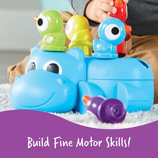 Foto 2 | Recursos De Aprendizaje Sobre Juguetes Motrices Finos Huey The Fine Motor Hippo - Venta Internacional.