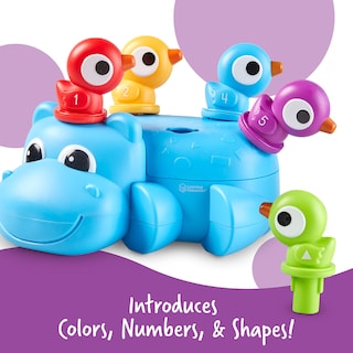 Foto 4 | Recursos De Aprendizaje Sobre Juguetes Motrices Finos Huey The Fine Motor Hippo - Venta Internacional.
