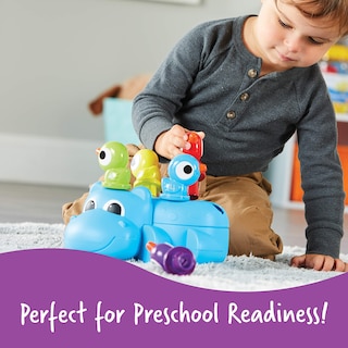 Foto 5 | Recursos De Aprendizaje Sobre Juguetes Motrices Finos Huey The Fine Motor Hippo - Venta Internacional.