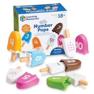 Foto 1 | Toy Learning Resources Smart Snacks Number Pops, 20 Unidades - Venta Internacional.
