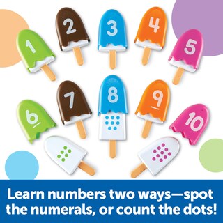 Foto 3 | Toy Learning Resources Smart Snacks Number Pops, 20 Unidades - Venta Internacional.