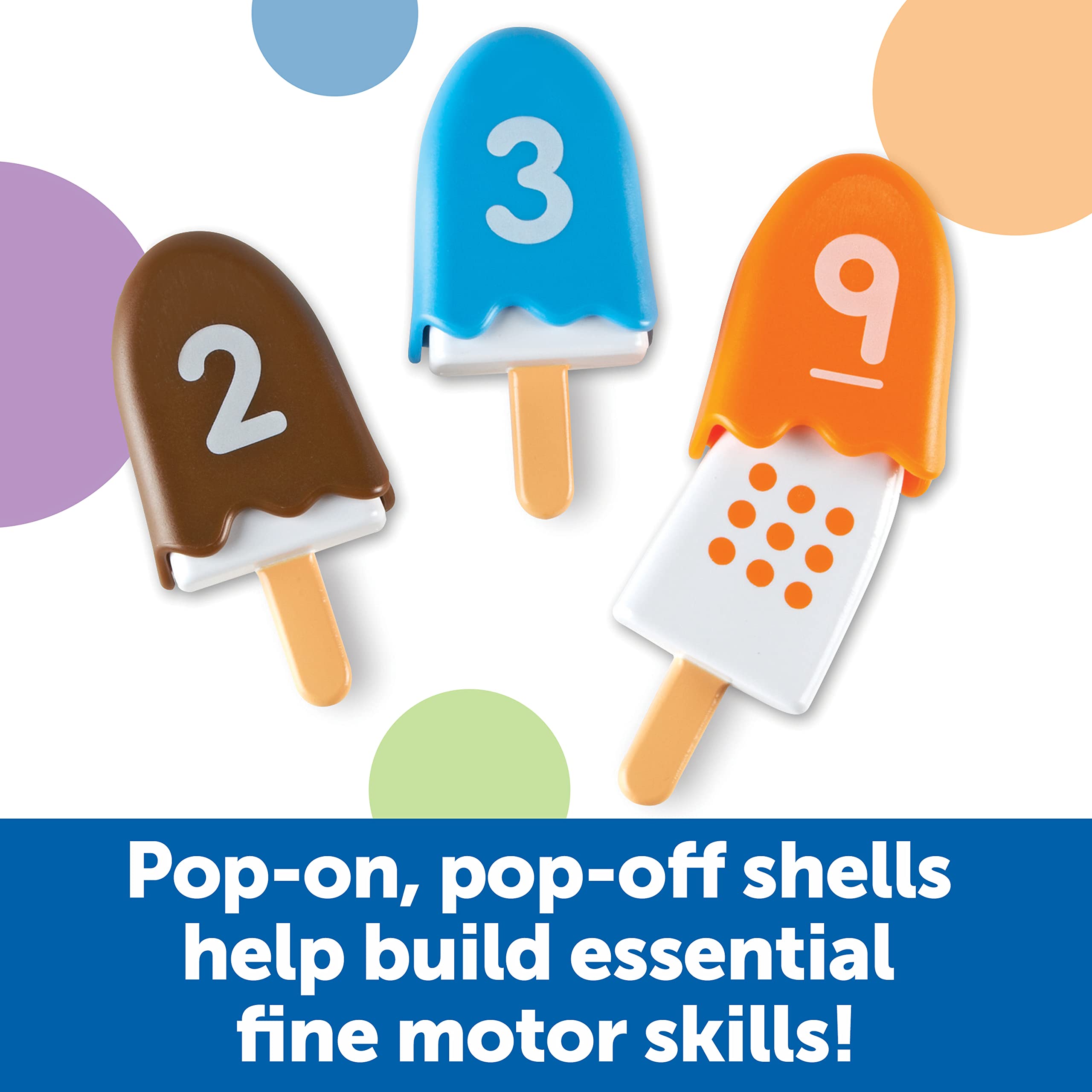 Foto 5 pulgar | Toy Learning Resources Smart Snacks Number Pops, 20 Unidades - Venta Internacional.