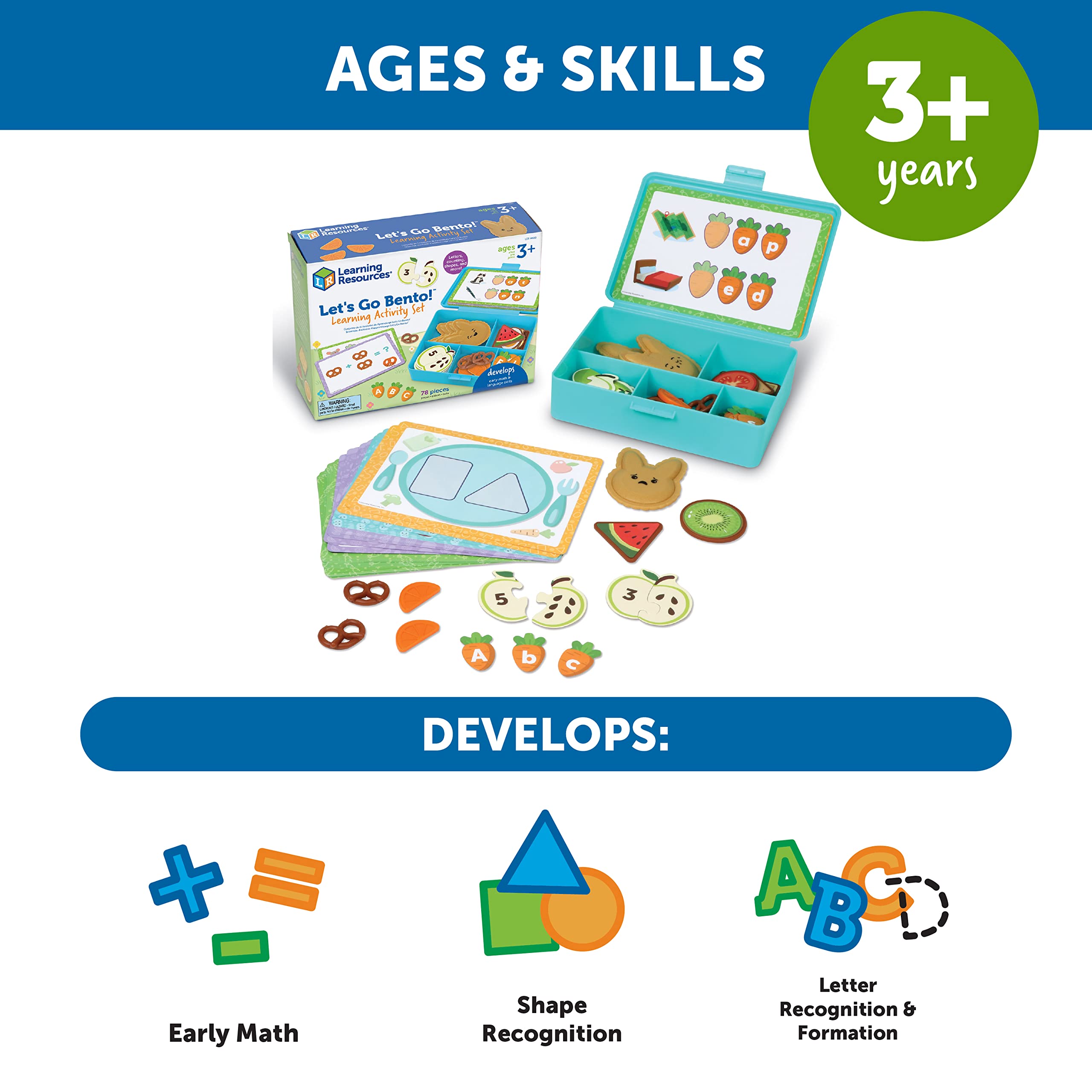 Foto 6 pulgar | Conjunto De Actividades De Aprendizaje Recursos De Aprendizaje ¡vamos Bento! - Venta Internacional.