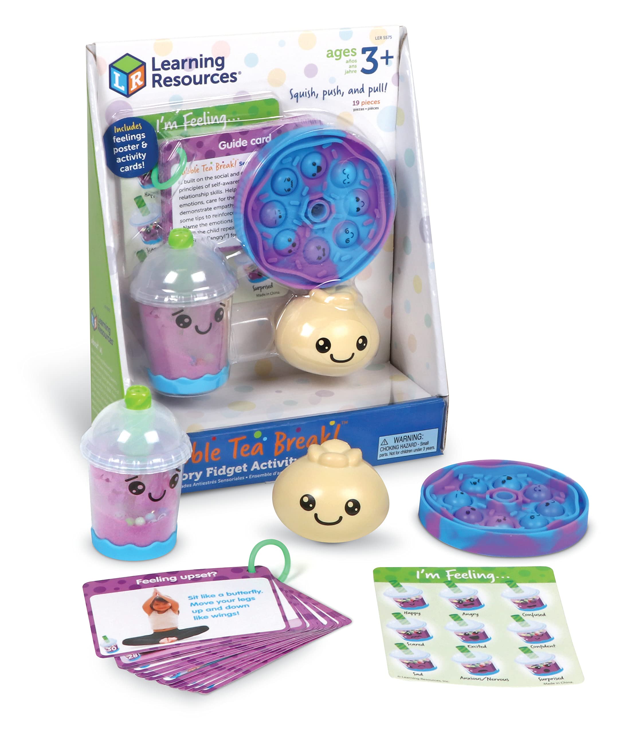 Set De Actividades Sensoriales E Inquietos, Recursos De Aprendizaje, Té De Burbujas - Venta Internacional.