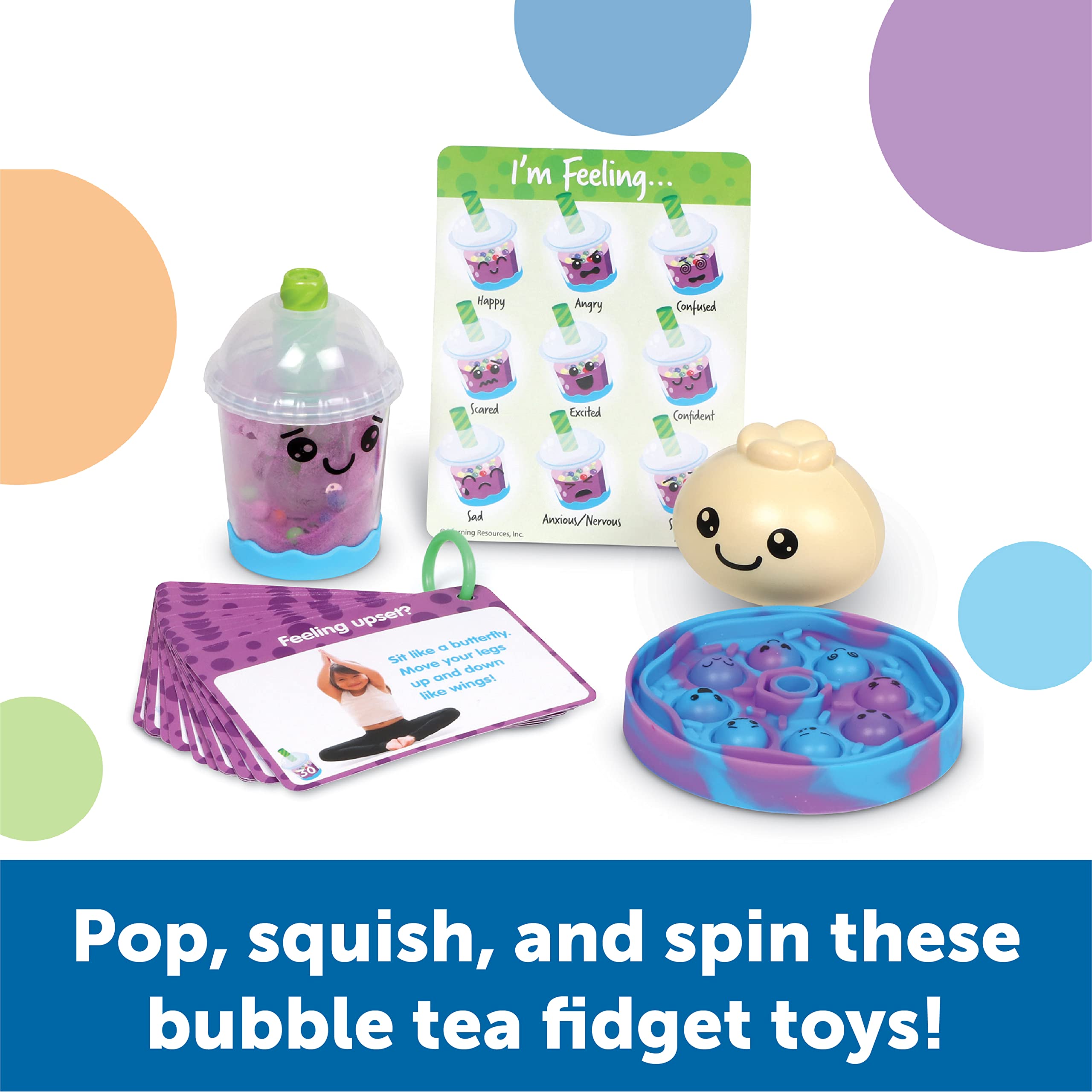 Foto 3 pulgar | Set De Actividades Sensoriales E Inquietos, Recursos De Aprendizaje, Té De Burbujas - Venta Internacional.