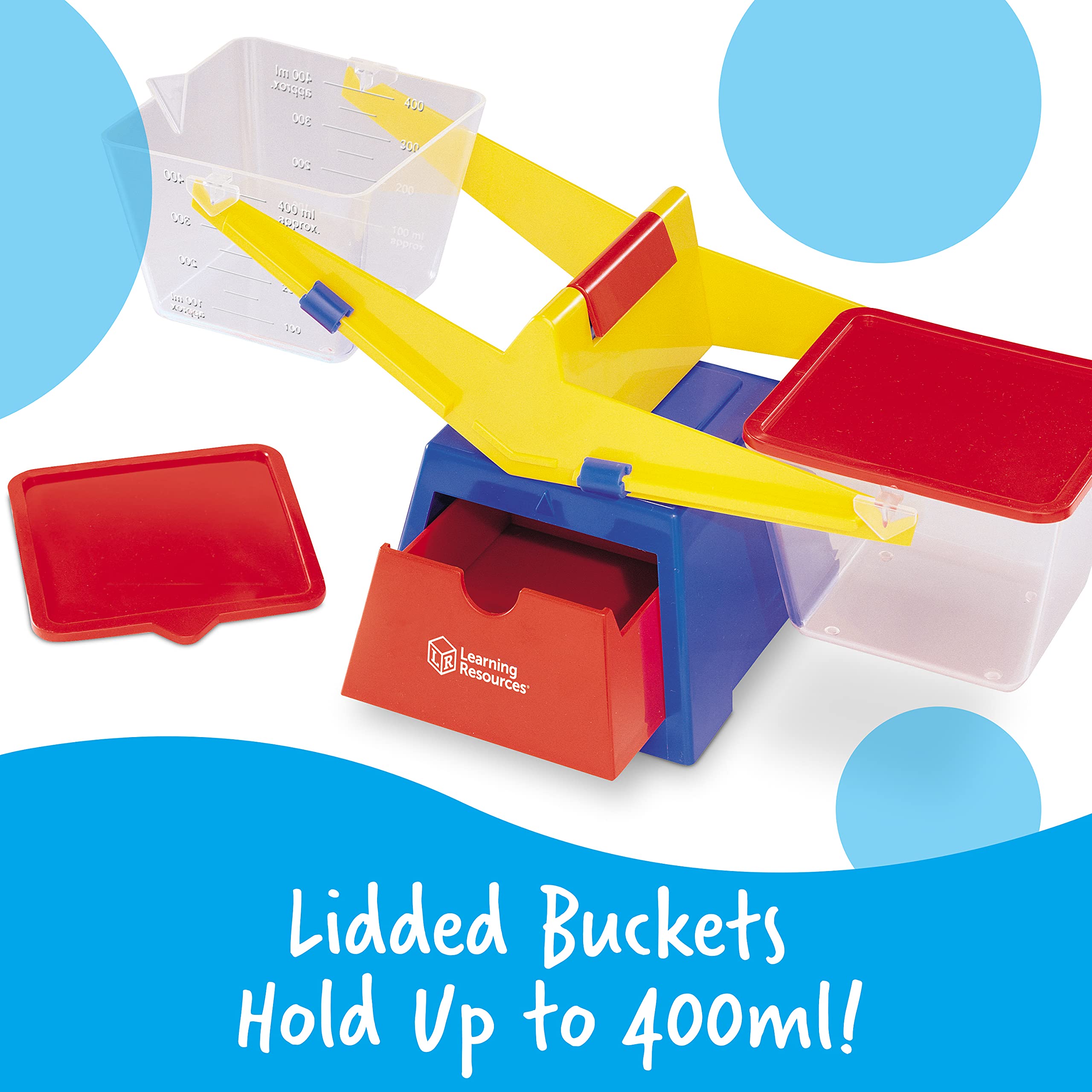 Foto 4 | Recursos De Aprendizaje De Bucket Balance Teaching Scale - Venta Internacional.