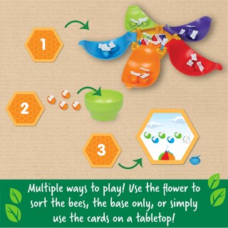 Foto 3 | Set De Motricidad Fina Blooming Balance Bees De Toy Learning Resources - Venta Internacional.