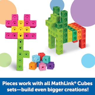 Foto 2 | Conjunto De Actividades Matemáticas Mathlink Cubes Para Jardín De Infantes | Mathtastics - Venta Internacional.