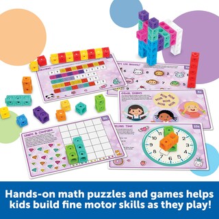 Foto 4 | Conjunto De Actividades Matemáticas Mathlink Cubes Para Jardín De Infantes | Mathtastics - Venta Internacional.