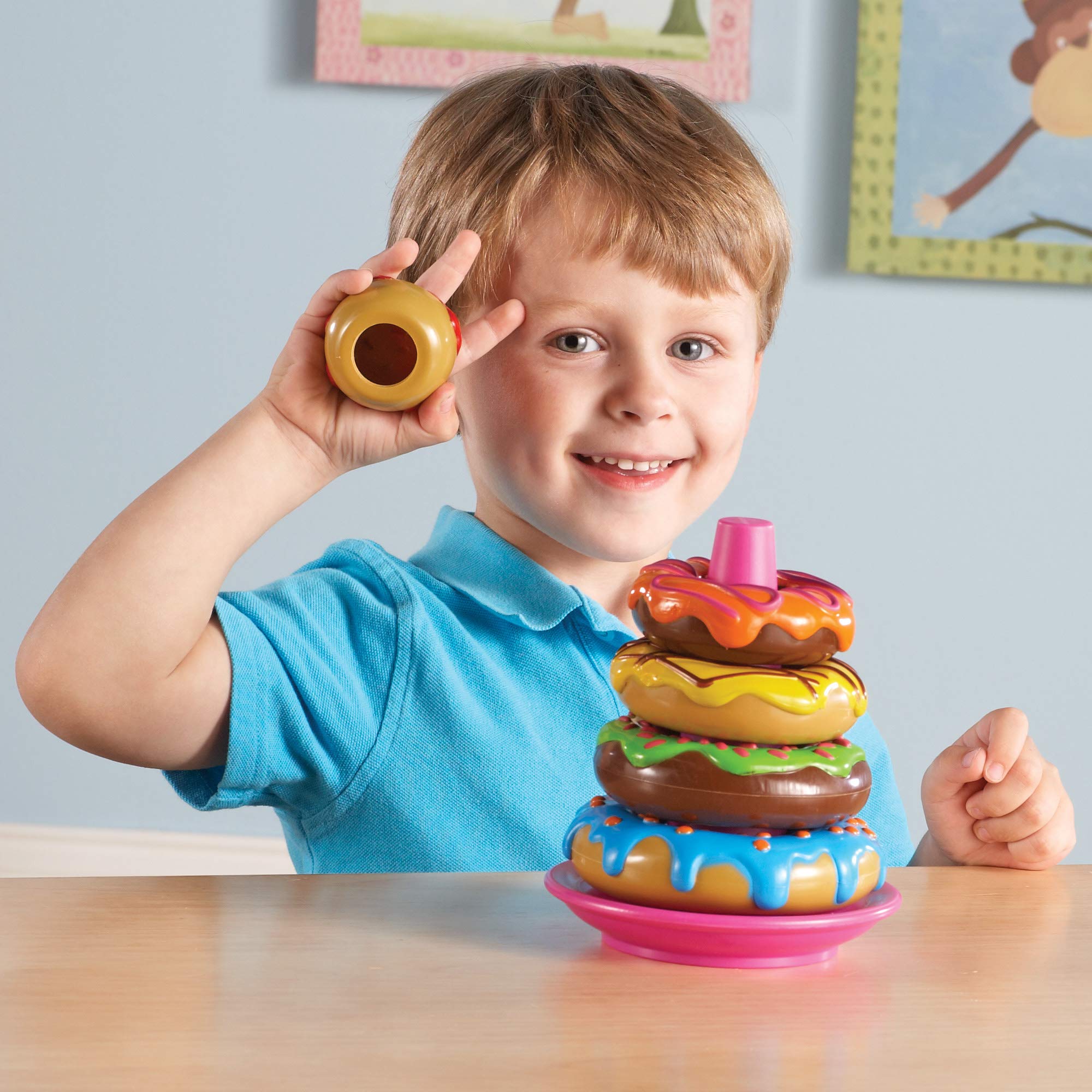 Foto 5 pulgar | Juguete De Habilidades Motoras Finas, Recursos De Aprendizaje, Rosquilla Para Niños De Más De 18 Millones - Ve