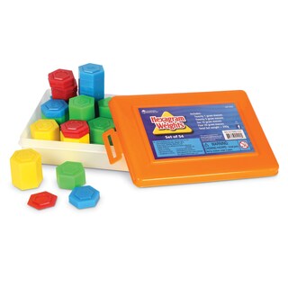 Foto 2 | Juego De Pesas Hexagonales, Recursos De Aprendizaje, 54 Piezas Para Mayores De 8 Años - Venta Internacional.