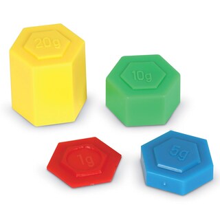 Foto 3 | Juego De Pesas Hexagonales, Recursos De Aprendizaje, 54 Piezas Para Mayores De 8 Años - Venta Internacional.