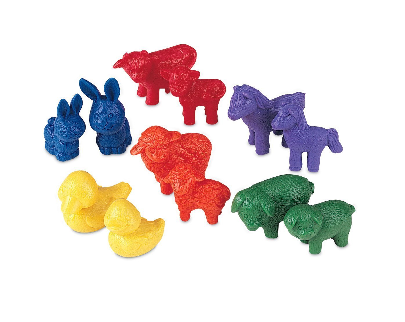 Foto 3 pulgar | Contadores Toy Learning Resources, Aptos Para Animales De Granja, 72 Unidades - Venta Internacional.