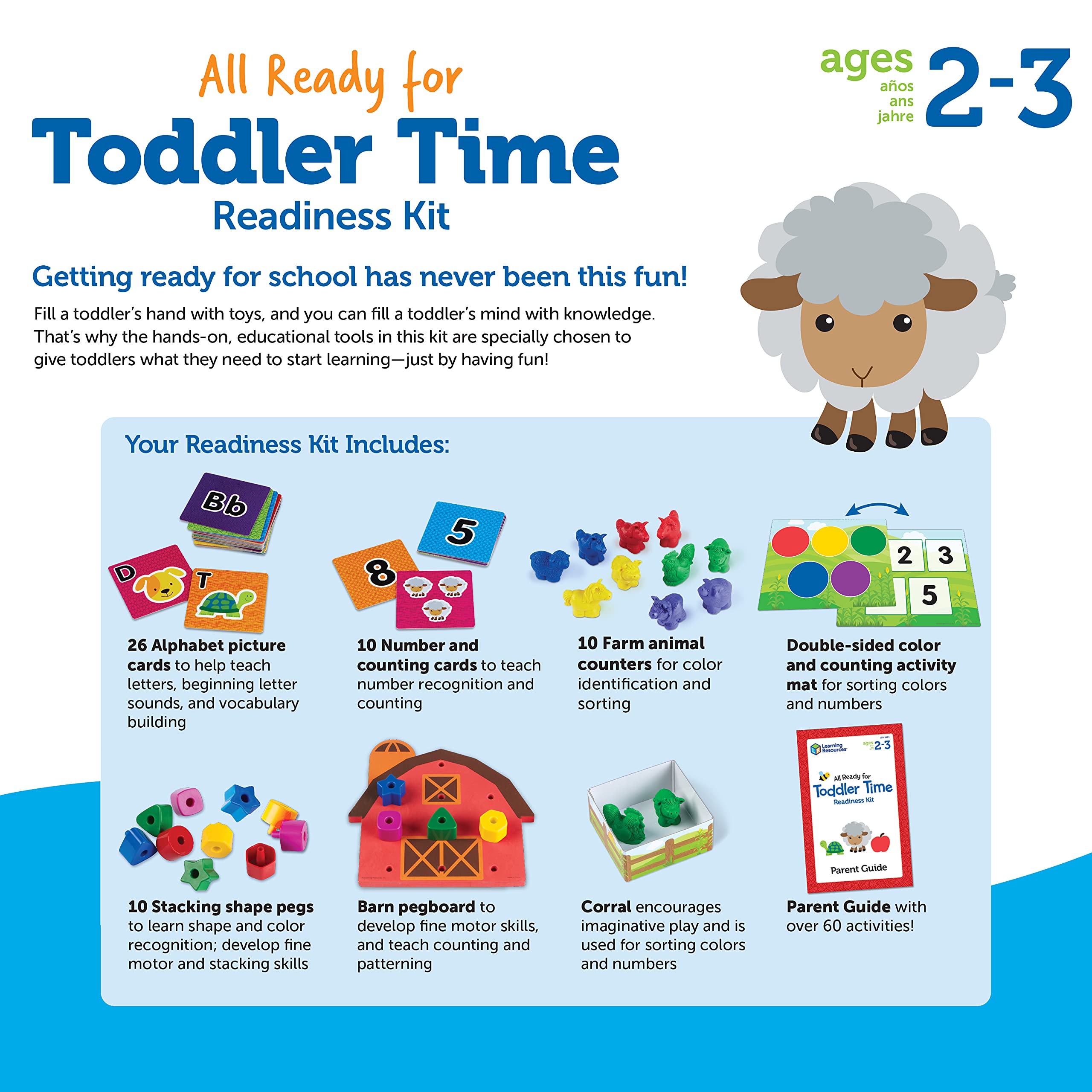 Foto 7 pulgar | Conjunto De Actividades Y Recursos De Aprendizaje Listos Para La Infancia - Venta Internacional.