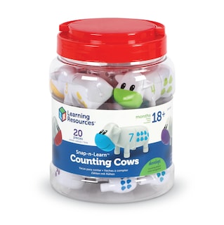 Foto 6 | Juego De Juguetes Learning Resources Snap-n-learn Counting Cows, 20 Piezas - Venta Internacional.
