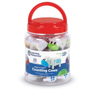 Foto 7 | Juego De Juguetes Learning Resources Snap-n-learn Counting Cows, 20 Piezas - Venta Internacional.