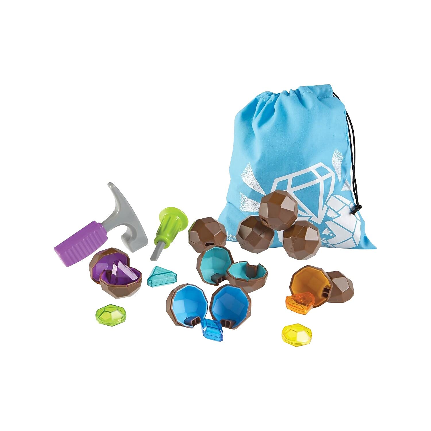 Foto 4 pulgar | Set De Actividades Learning Resources Rock 'n Gem Surprise, 19 Piezas - Venta Internacional.
