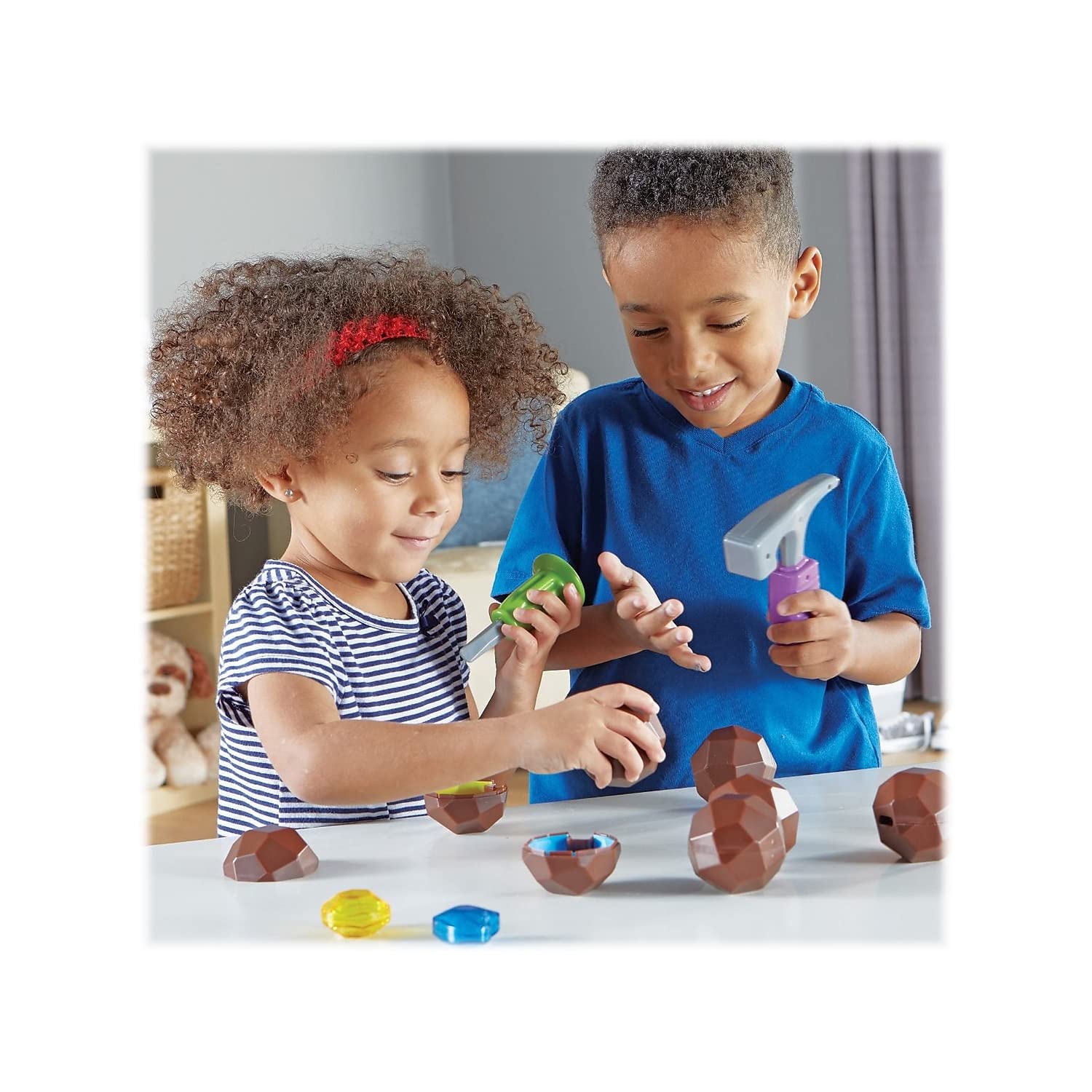 Foto 6 pulgar | Set De Actividades Learning Resources Rock 'n Gem Surprise, 19 Piezas - Venta Internacional.