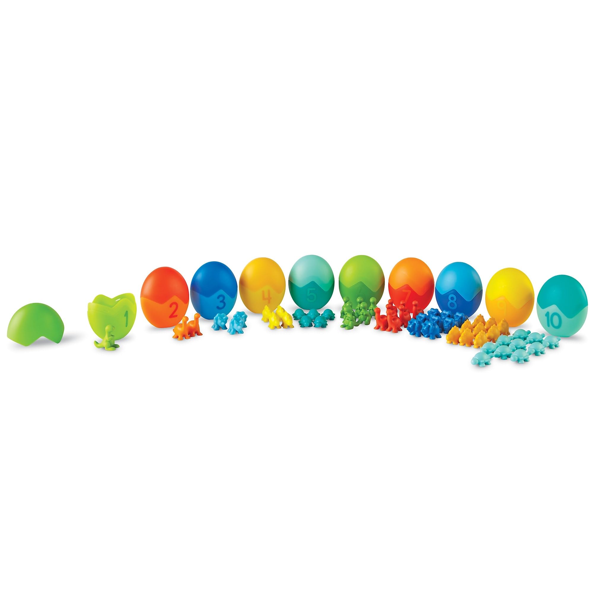 Foto 2 pulgar | Juguetes De Clasificación De Dinosaurios, Recursos De Aprendizaje, Conteo De Dinosaurios - Venta Internacional.