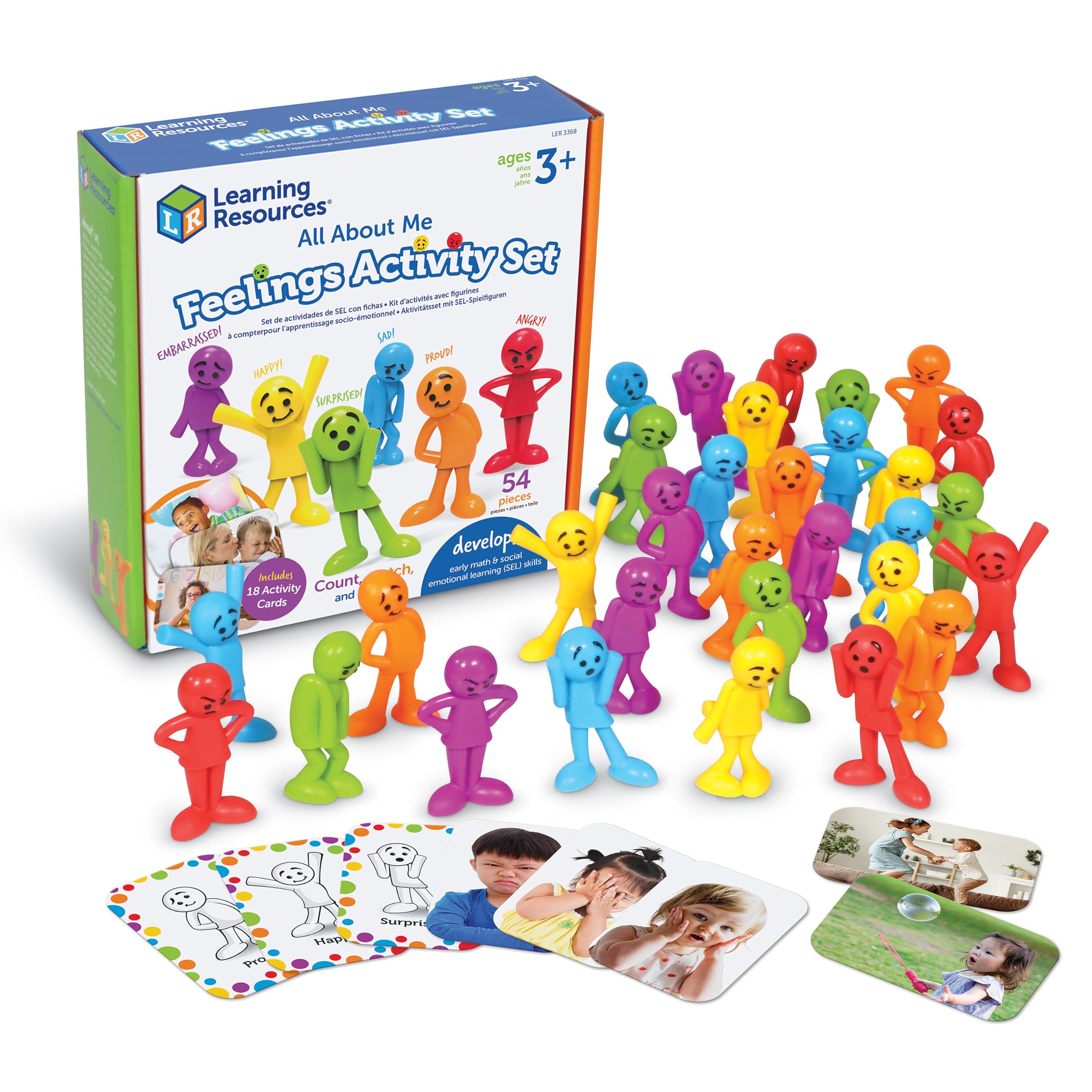 Set De Actividades Learning Resources All About Me Feelings, 54 Unidades - Venta Internacional.