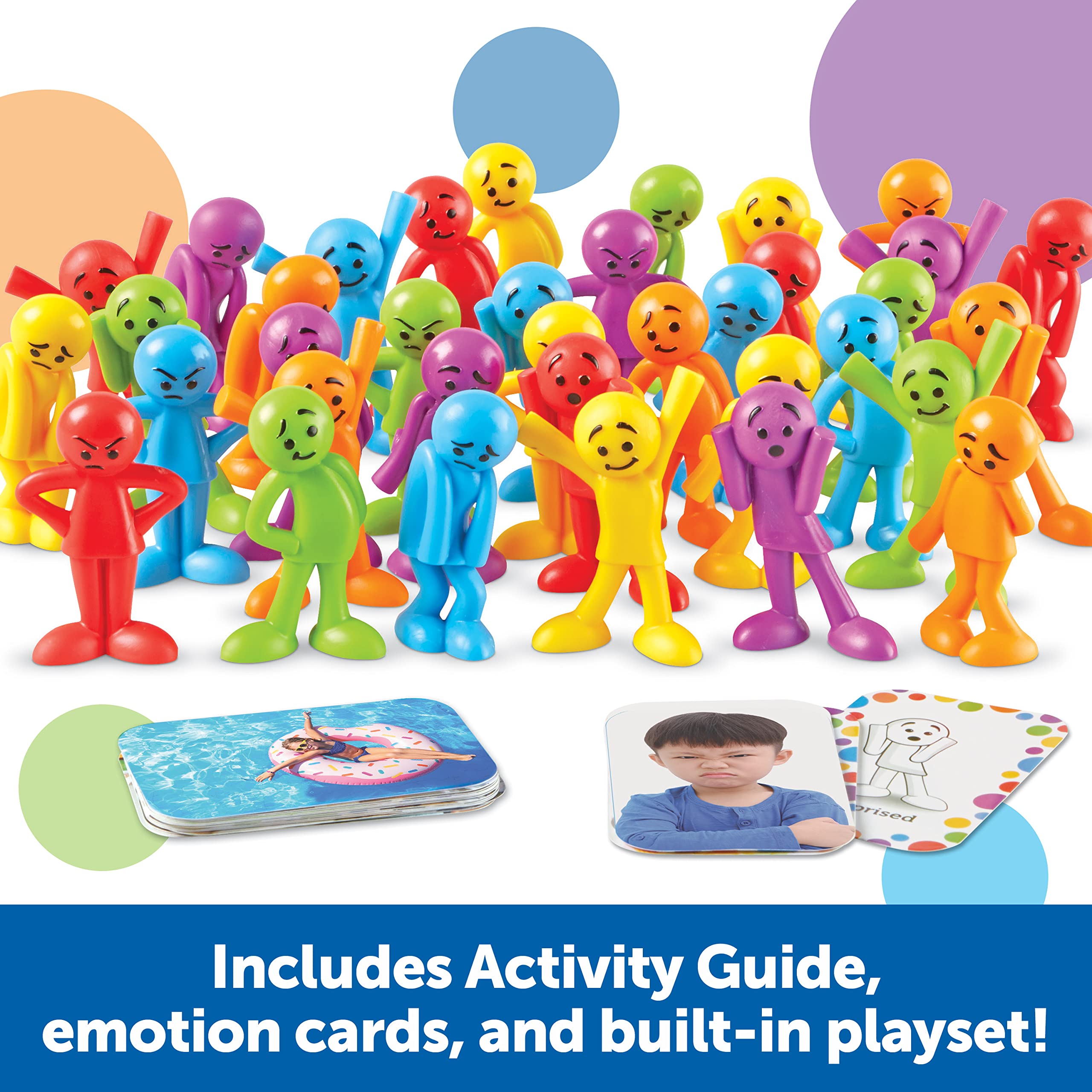 Foto 5 pulgar | Set De Actividades Learning Resources All About Me Feelings, 54 Unidades - Venta Internacional.