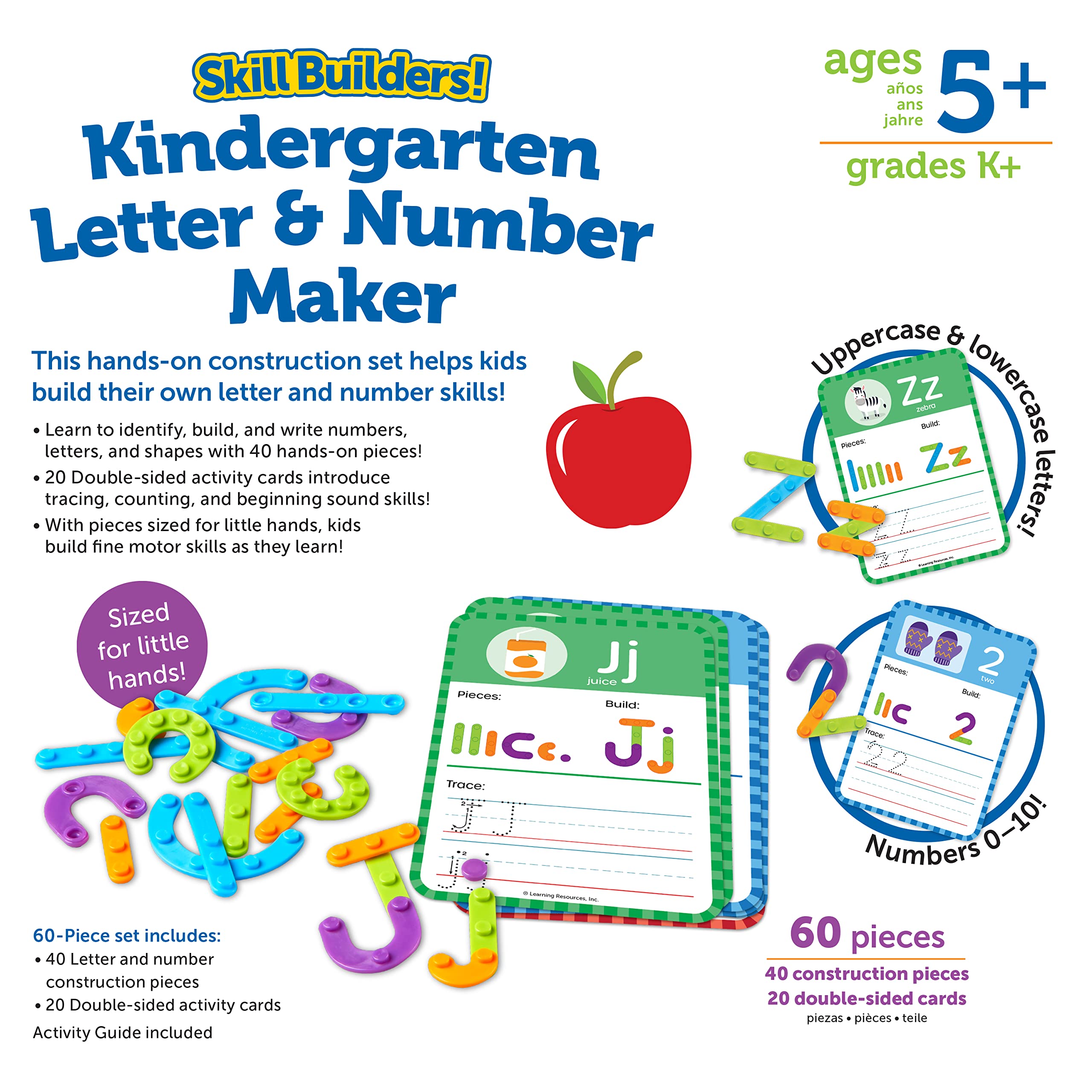 Foto 7 pulgar | Juegos Educativos De Interior, Recursos De Aprendizaje, Creadores De Habilidades - Venta Internacional.