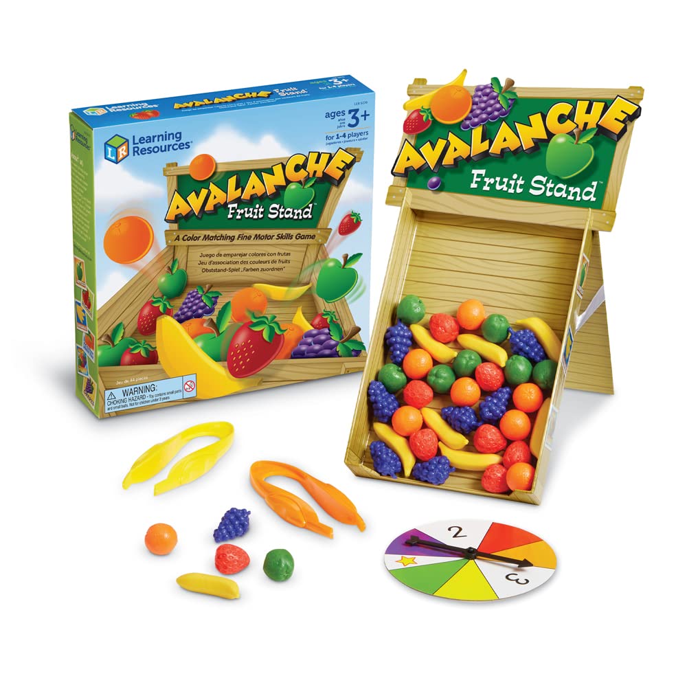 Frutero Toy Learning Resources Para Avalanchas, 42 Piezas, Más De 3 Años - Venta Internacional.