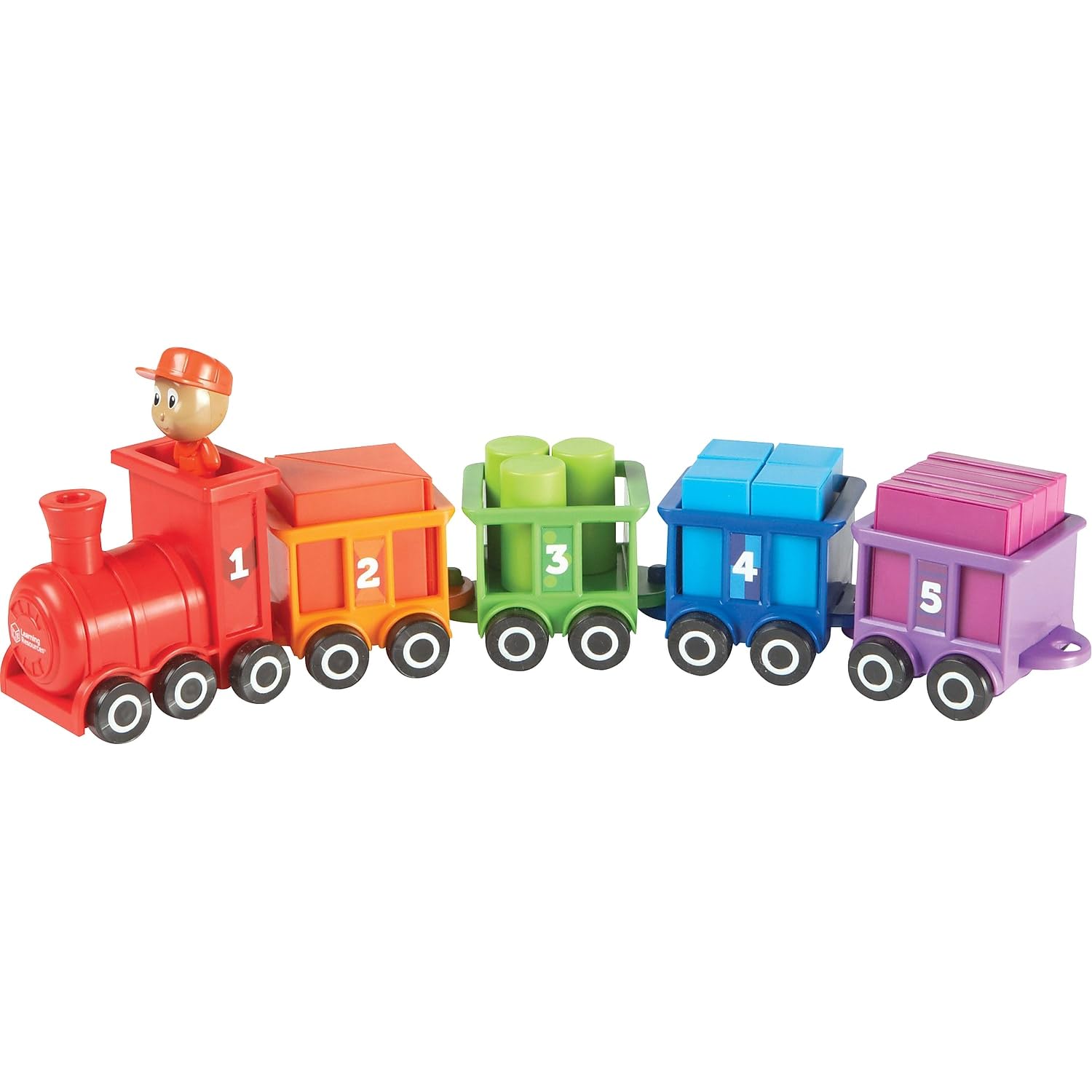 Foto 4 pulgar | Juguete Didáctico Recursos Didácticos Count & Colorea Choo Train - Venta Internacional.