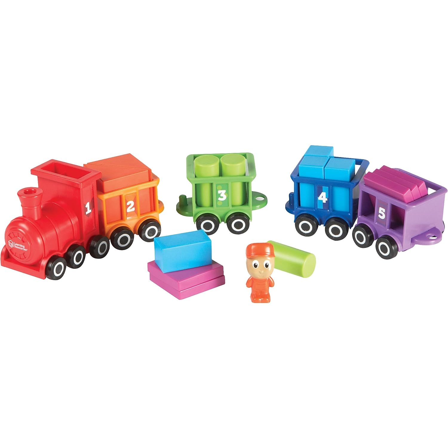 Foto 5 | Juguete Didáctico Recursos Didácticos Count & Colorea Choo Train - Venta Internacional.
