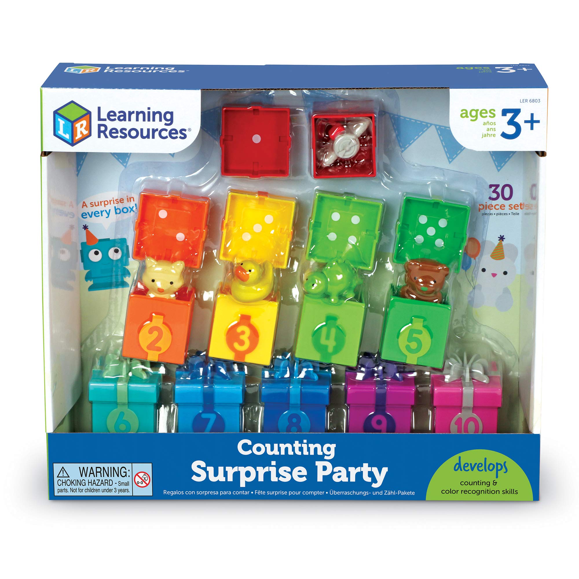 Foto 8 pulgar | Fiesta Sorpresa De Toy Learning Resources Counting Desde Hace Más De 3 Años - Venta Internacional.