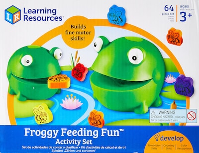 Foto 1 | Set De Actividades Learning Resources Froggy Feeding Fun, 65 Piezas - Venta Internacional.