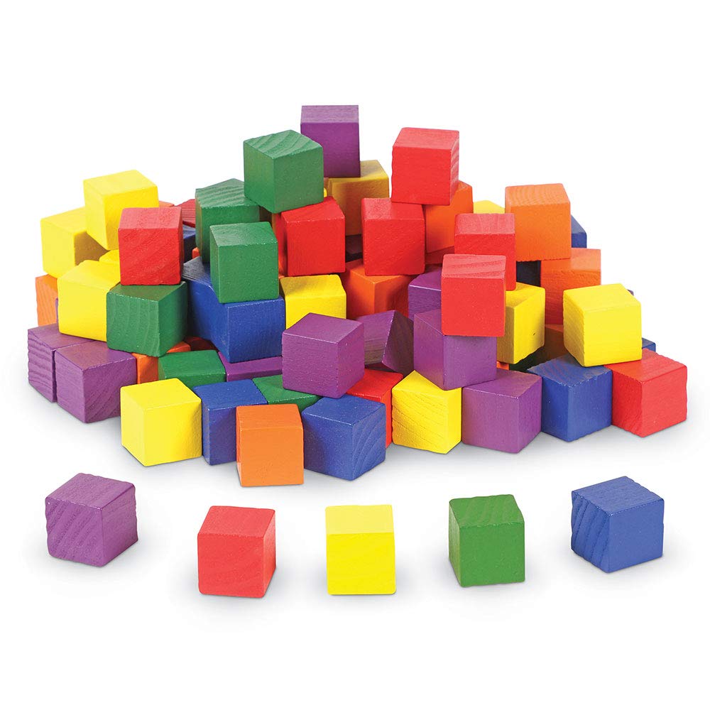 Foto 3 pulgar | Recursos De Aprendizaje De Madera Con Cubos De Colores Para Niños Mayores De 4 Años - Venta Internacional.