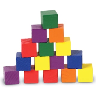 Foto 3 | Recursos De Aprendizaje De Madera Con Cubos De Colores Para Niños Mayores De 4 Años - Venta Internacional.