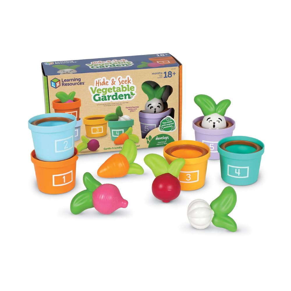 Foto 2 pulgar | Juguete Learning Resources Hide And Seek: Huerto De Más De 18 Meses - Venta Internacional.