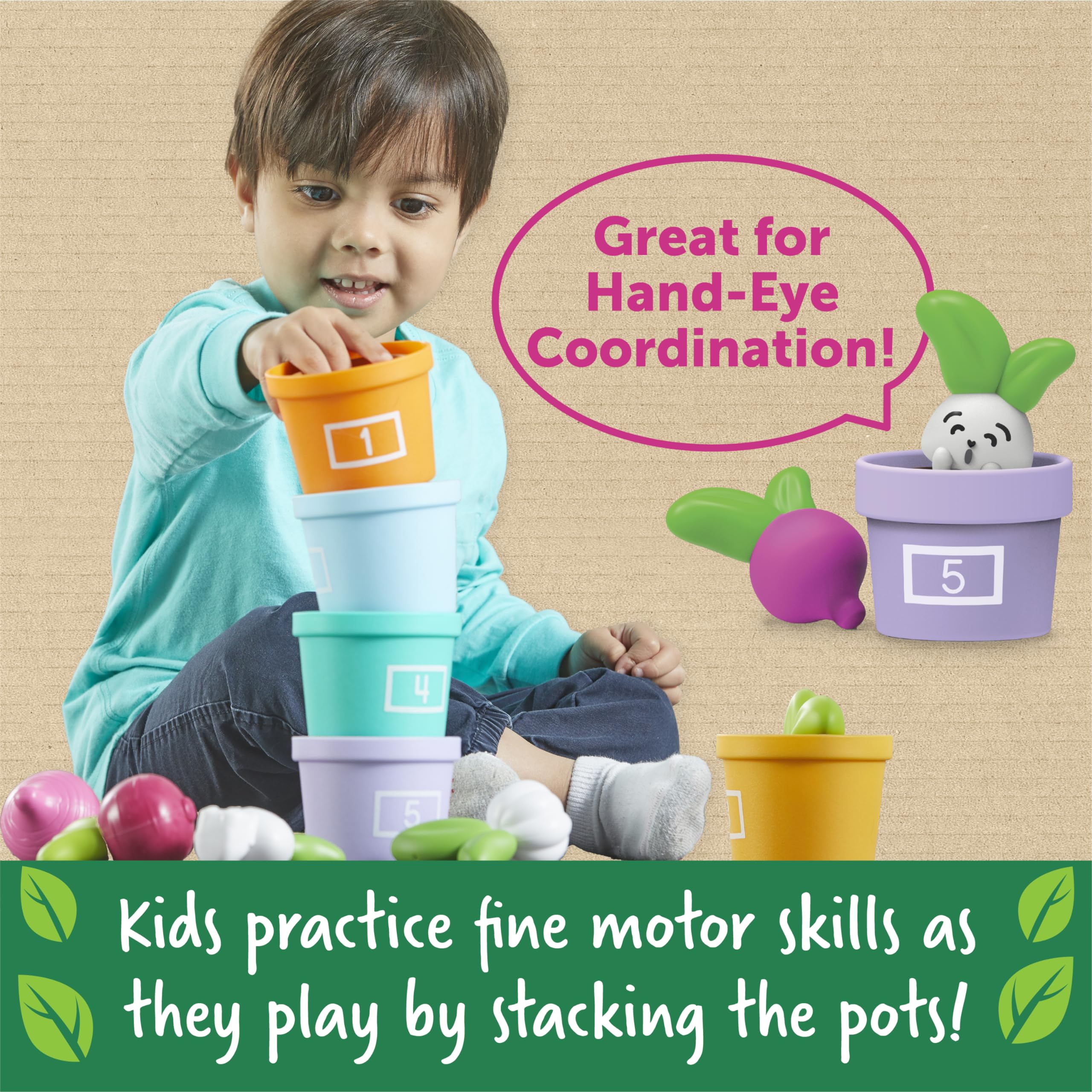 Foto 4 pulgar | Juguete Learning Resources Hide And Seek: Huerto De Más De 18 Meses - Venta Internacional.