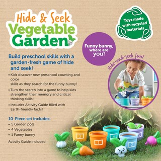 Foto 6 | Juguete Learning Resources Hide And Seek: Huerto De Más De 18 Meses - Venta Internacional.
