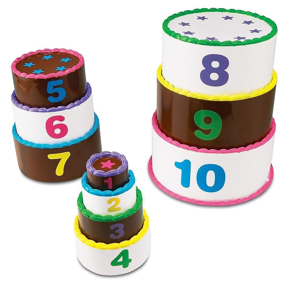 Tarta De Más De 18 Meses Para Apilar Y Contar De Toy Learning Resources - Venta Internacional.
