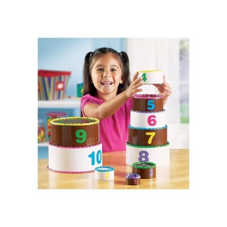 Foto 2 | Tarta De Más De 18 Meses Para Apilar Y Contar De Toy Learning Resources - Venta Internacional.